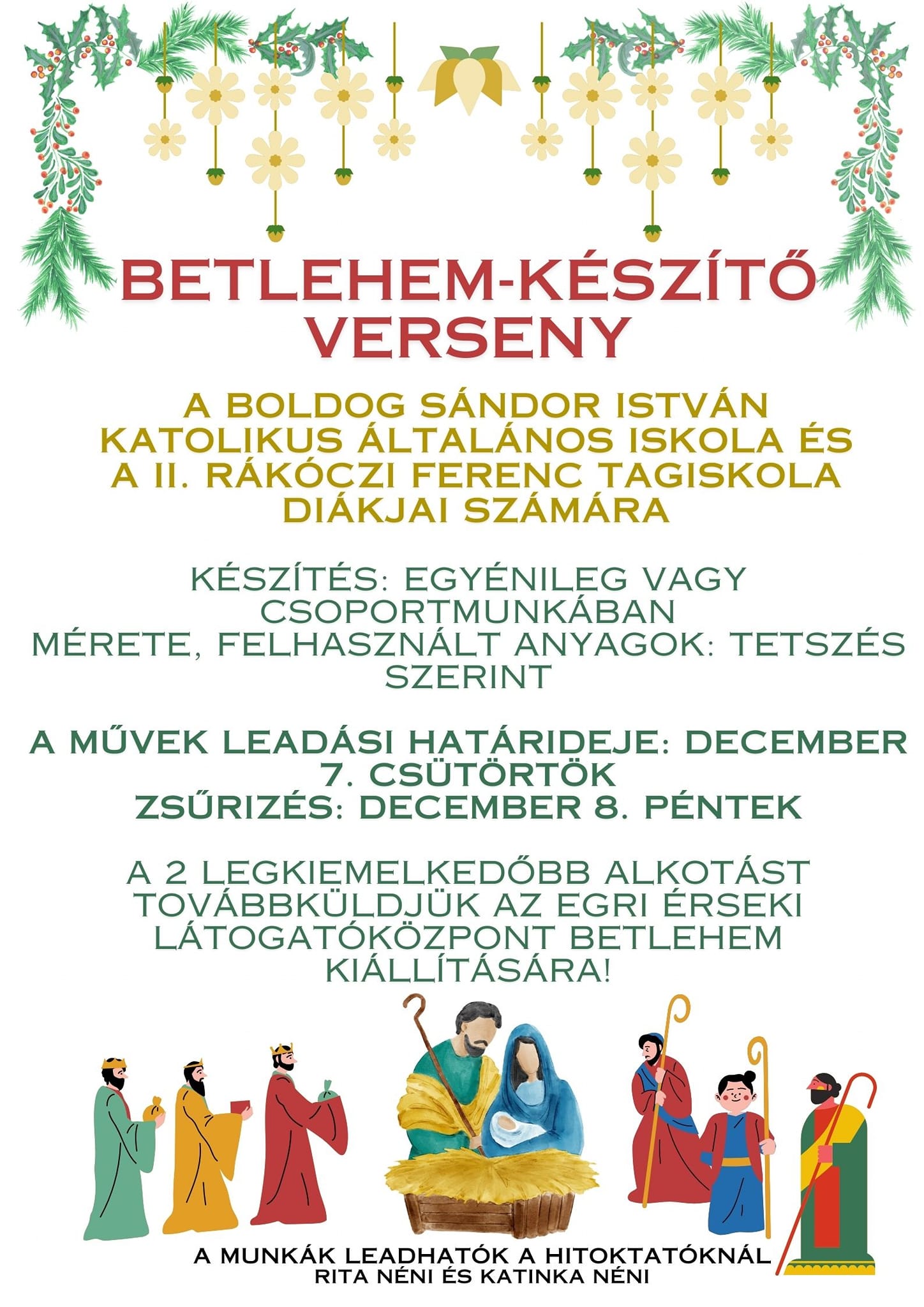 2023 november Betlehemkeszito verseny